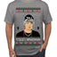 Peso Feliz Navidad Pluma Ugly Christmas Sweater Men's T-Shirt