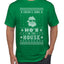 Theres Some Hos in the House Santa Ugly Christmas Sweater Men's Graphic T-Shirt
