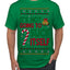 It's Not Going to Suck Itself Funny Candy Cane Ugly Christmas Sweater Men's T-Shirt