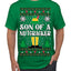Son Of A Nutcracker Christmas Movie Quote  Ugly Christmas Sweater Men's T-Shirt