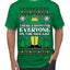 Room For Everyone On The Nice List Christmas Movie Quote  Ugly Christmas Sweater Men's T-Shirt