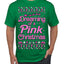 Dreaming Of A Pink Chirstmas Girly Woman Movie Party Ugly Christmas Sweater Men's T-Shirt