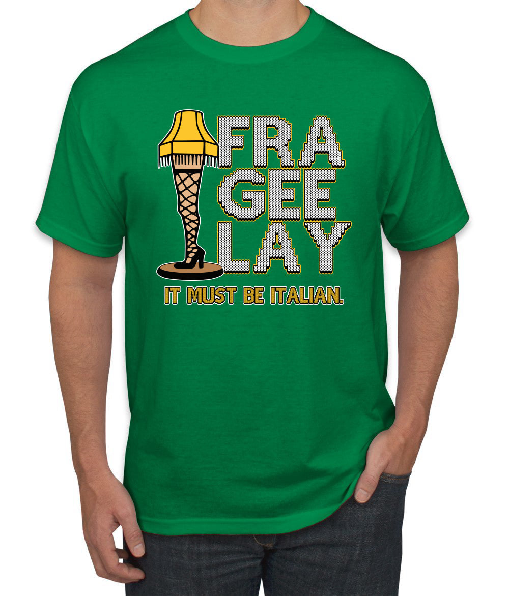 FRA-GEE-LAY Leg Lamp Story Christmas Men's T-Shirt