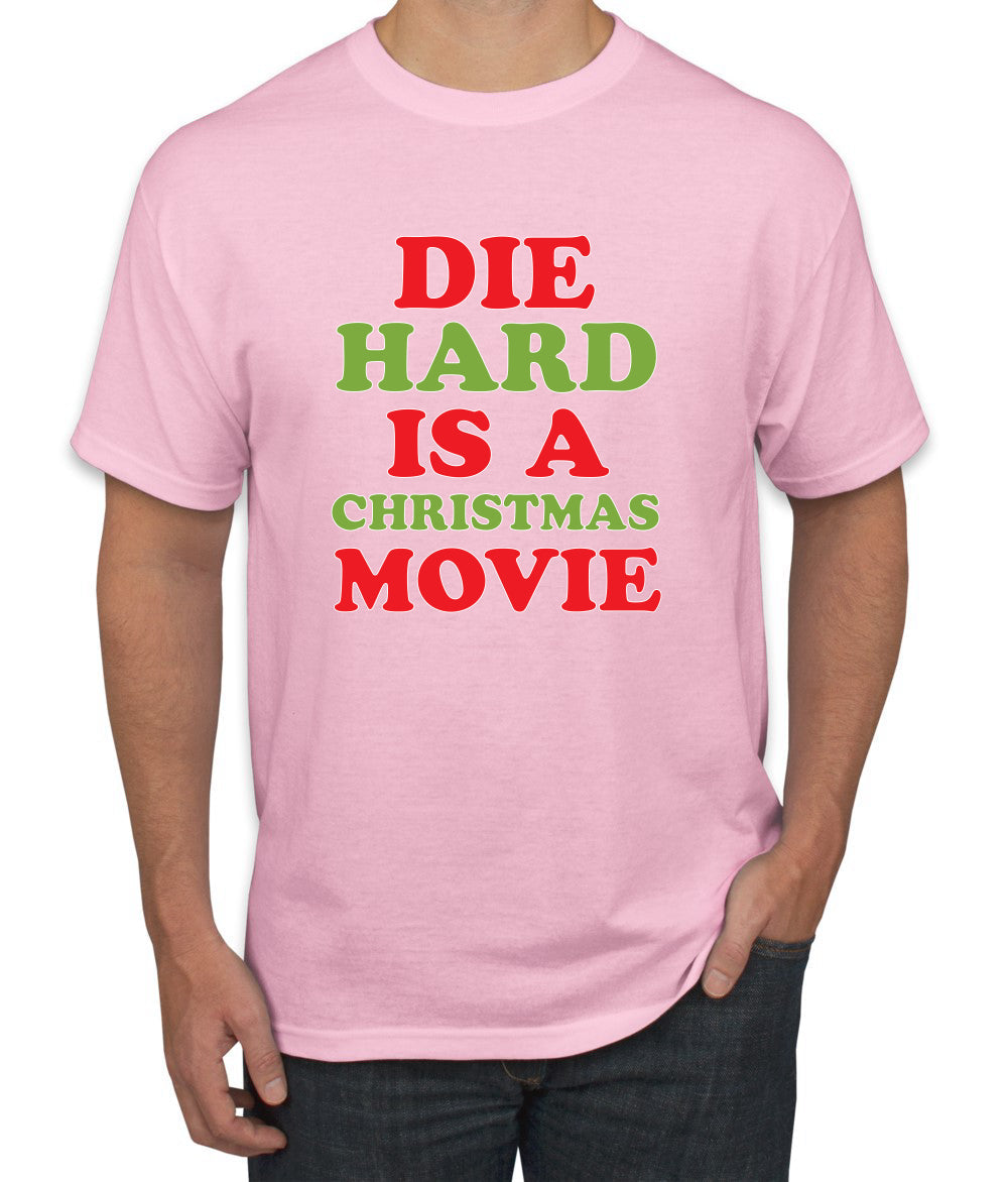 Die Hard is a Christmas Movie Christmas Men's Graphic T-Shirt