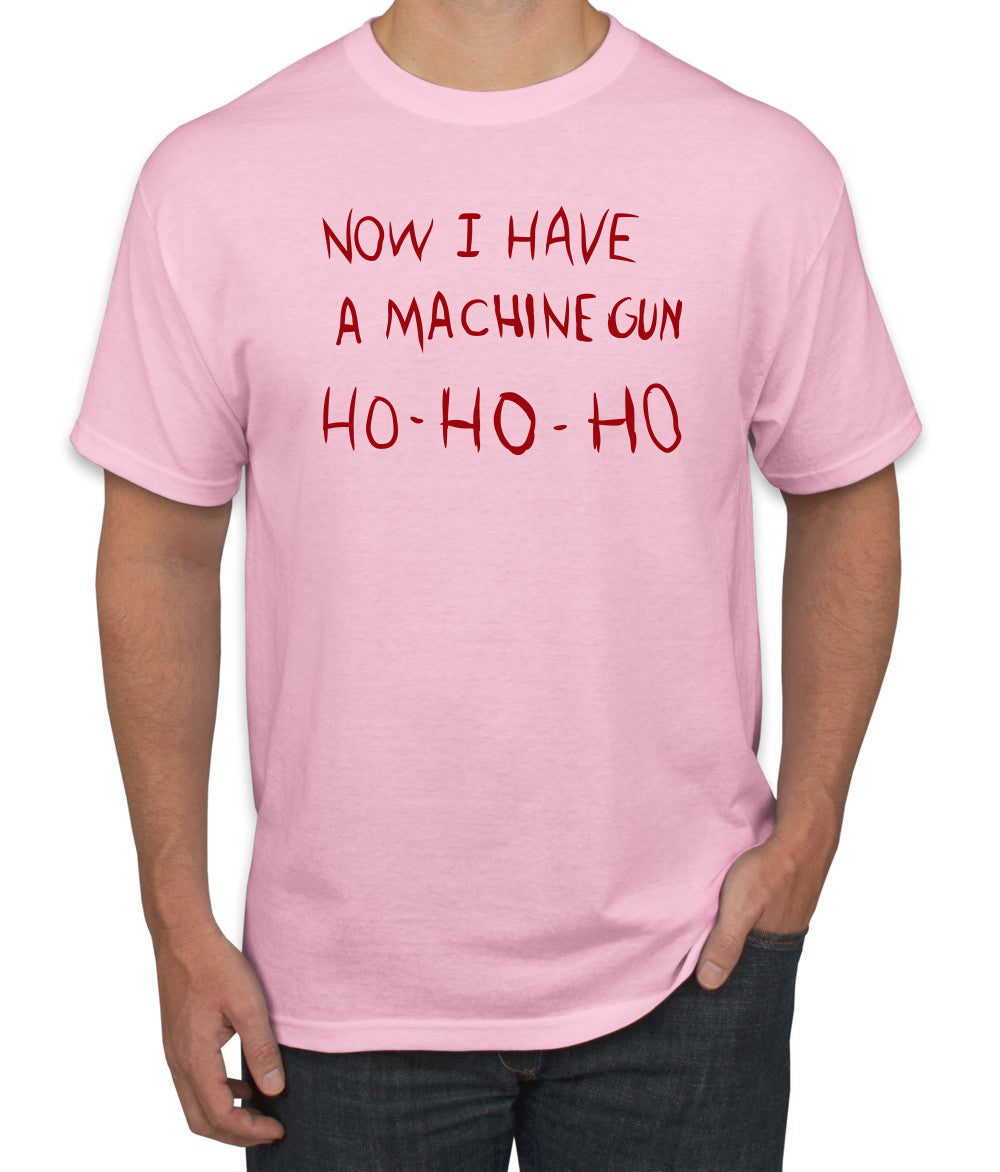 Die Hard Now I Have a Machine Gun Ho ho ho Christmas Men's Graphic T-Shirt
