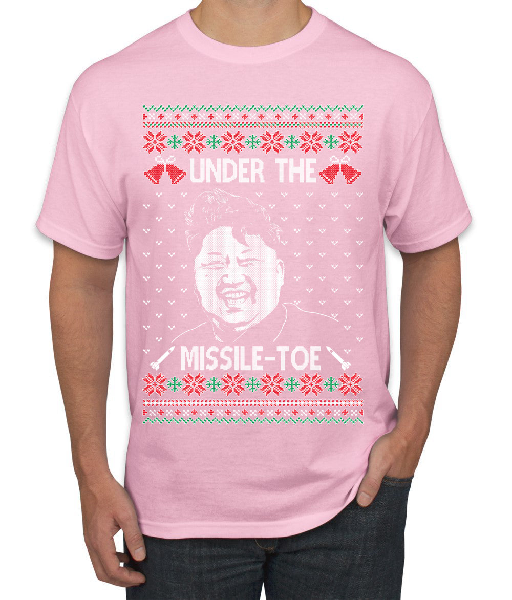 Under The Missle Toe Ugly Christmas Sweater Men's T-Shirt