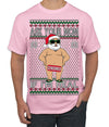 Ask Your Mom If I'm Real Funny, Funny Dirty Inappropriate Censored Santa Claus Ugly Christmas Sweater Men's T-Shirt