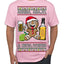 Arriba Abajo Al Centro Pa'Dentro Cheers to Health Salud Ugly Christmas Sweater Men's T-Shirt