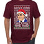 Santas Coming That's What She Said Michael Scott Ugly Christmas Sweater Men's Graphic T-Shirt