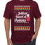 Jolliest Bunch of Assholes Xmas Movie Ugly Christmas Sweater Men's Graphic T-Shirt