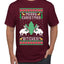 Merry Christmas Bitches Ugly Christmas Sweater Men's Graphic T-Shirt