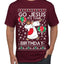 Go Jesus It's Your Birthday Ugly Christmas Sweater Men's T-Shirt