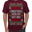 First Christmas With My Hot New Husband Classic Newlywed Ugly Christmas Sweater Men's T-Shirt