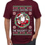 Always Shooting For The Naughty List Ugly Christmas Sweater Men's T-Shirt
