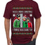 I Triple Dog Dare Ya Merry Story Ugly Christmas Sweater Men's T-Shirt