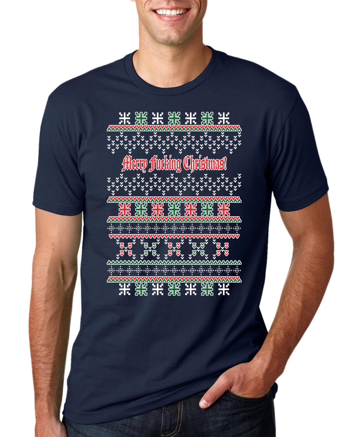 Merry Fucking Christmas Men's Graphic T-Shirt