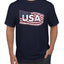 USA Winter Team Sports Fan Collection | USA Flowing Flag Sweater, Unisex Men's T-Shirt