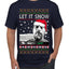 Hunter Let It Snow Biden Ugly Christmas Sweater Men's T-Shirt