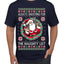 Always Shooting For The Naughty List Ugly Christmas Sweater Men's T-Shirt