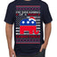 I'm Dreaming Of A Right Christmas Republican GOP  Ugly Christmas Sweater Men's T-Shirt
