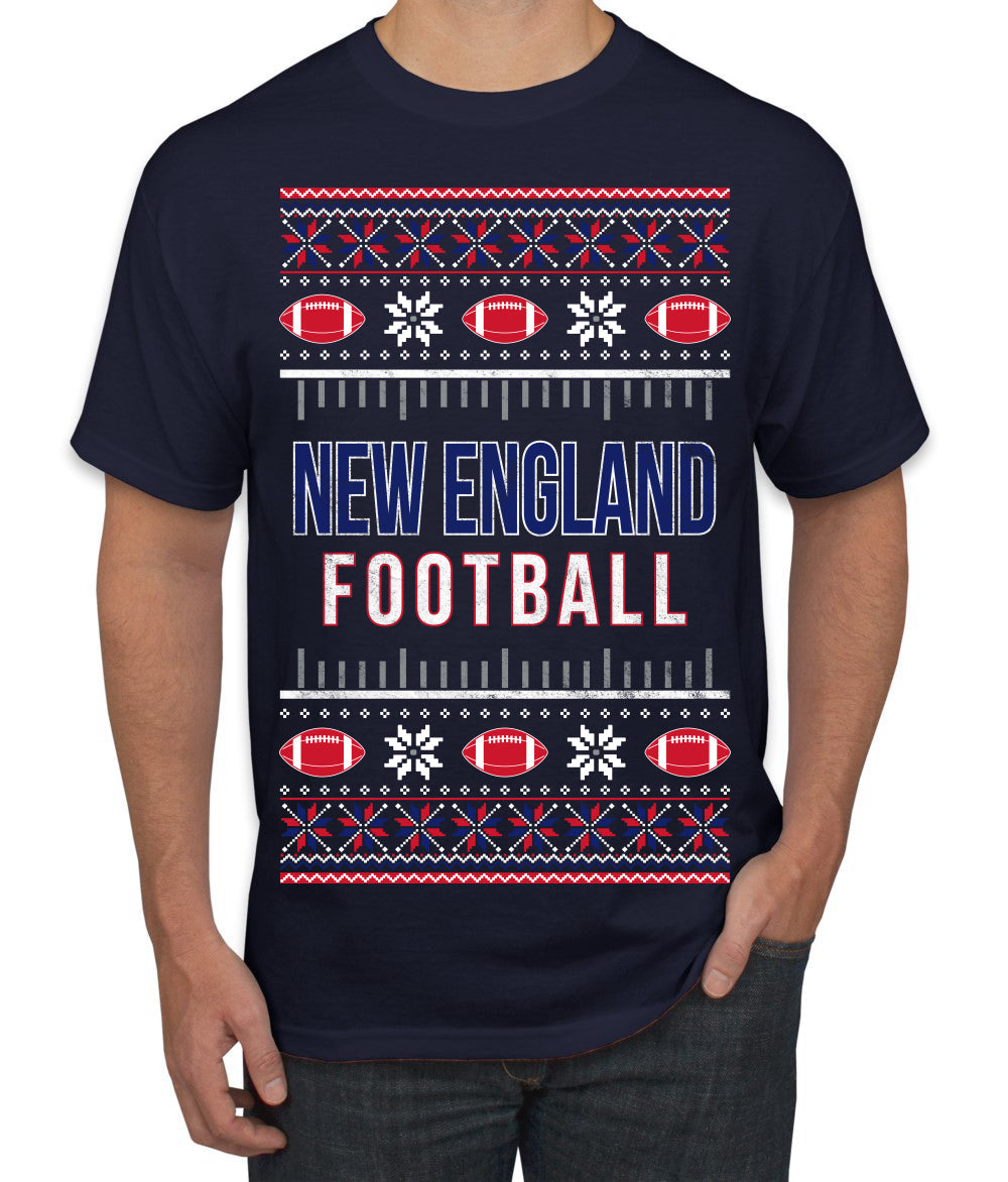 City of New England NE American Football Fantasy Fan Ugly Christmas Sweater Unisex Crewneck Sweatshirt