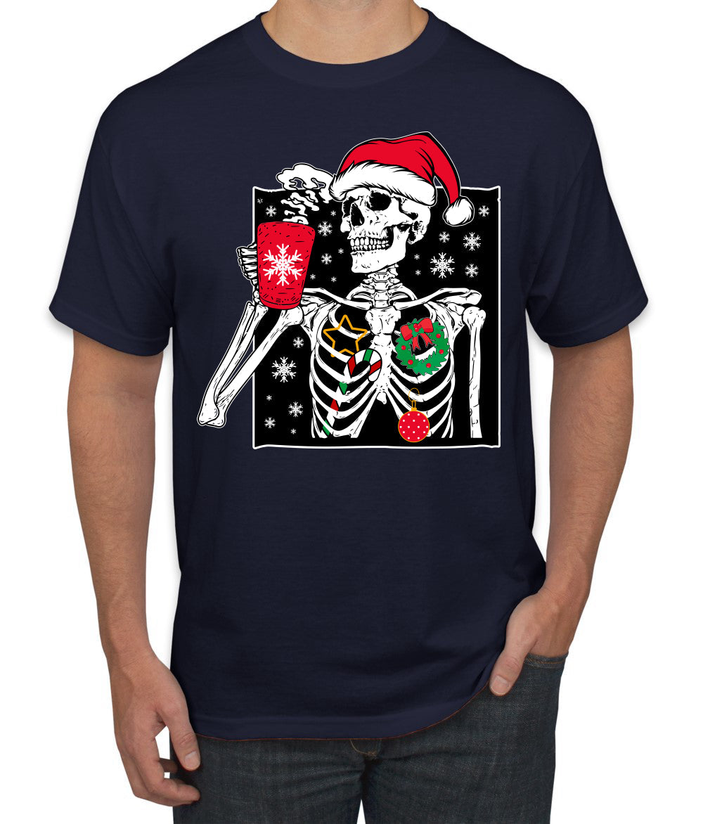 When You're Dead Inside But It's Christmas Christmas Men's T-Shirt