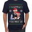 Beginning To Look Like You Miss Us Trump Carlson 24 Ugly Christmas Sweater Men's T-Shirt