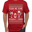 Pour Me Some Holiday Cheer Ugly Christmas Sweater Men's T-Shirt