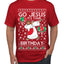 Go Jesus It's Your Birthday Ugly Christmas Sweater Men's T-Shirt