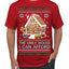 The Only House I Can Afford Funny Millennial Meme Ugly Christmas Sweater Men's T-Shirt