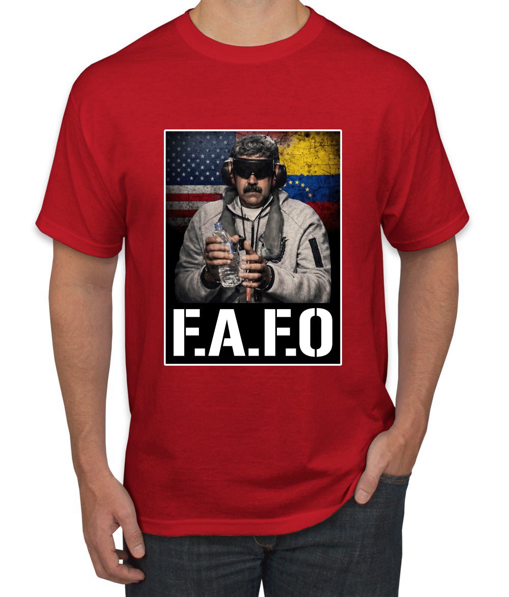 Venezuelan Dictator Maduro Captured F Around Find Out Sweater, Unisex Men's T-Shirt