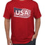 USA Winter Team Sports Fan Collection | USA Flowing Flag Sweater, Unisex Men's T-Shirt