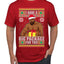 I Have A Big Package Meme Barry Wood Ugly Christmas Sweater Men's Graphic T-Shirt