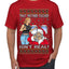 That Santa Mother F Isn't Real Ugly Christmas Sweater Men's T-Shirt