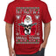 Try That In A Small Town Christmas Ugly Christmas Sweater Men's T-Shirt