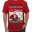 Overtime Hours Rich Men North of Richmond Ugly Christmas Sweater Men's T-Shirt