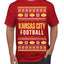 City of Kansas City KC American Football Fantasy Fan Ugly Christmas Sweater Unisex Crewneck Sweatshirt