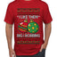 Big and Bobbing, Funny Ugly Christmas Sweater Unisex Men's T-Shirt