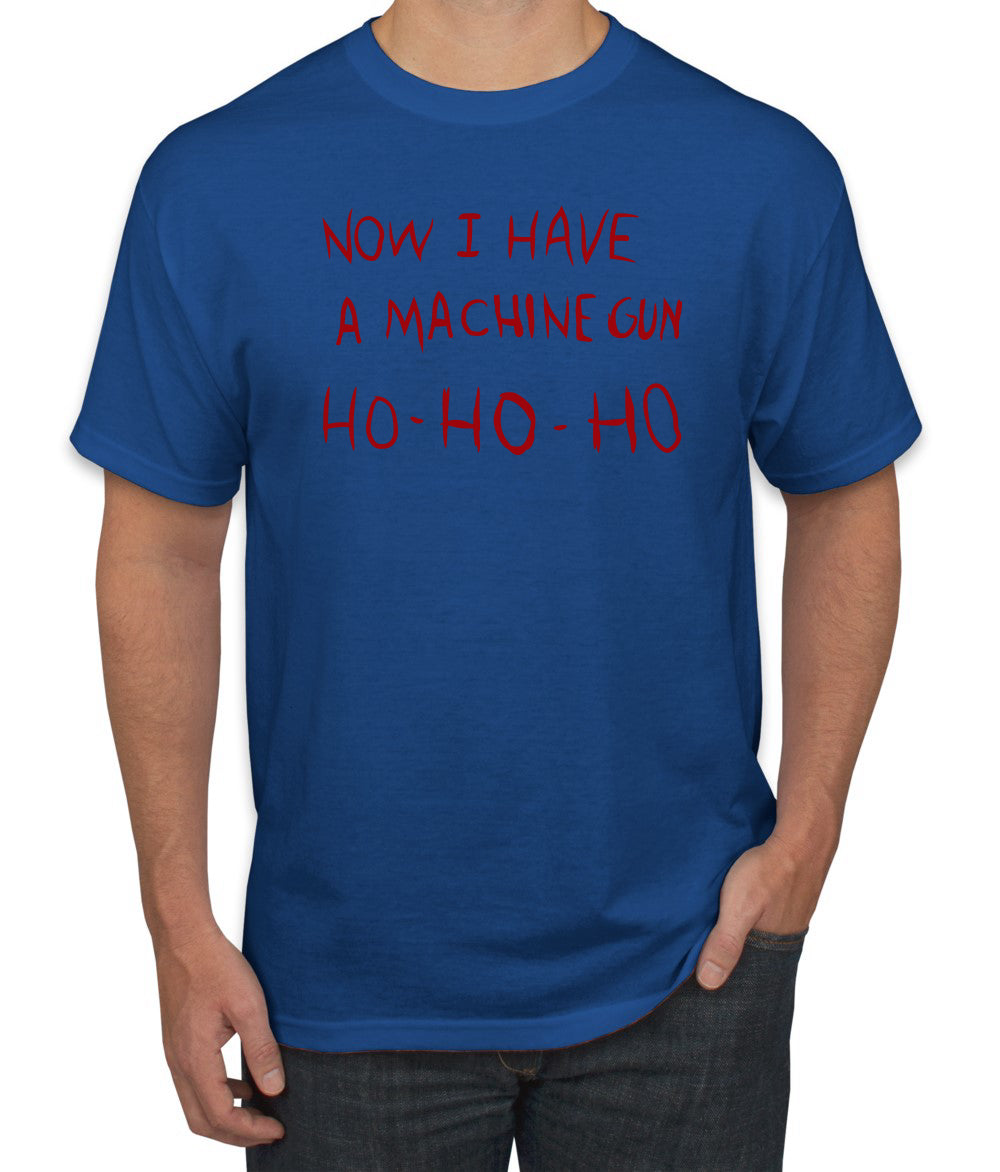 Die Hard Now I Have a Machine Gun Ho ho ho Christmas Men's Graphic T-Shirt