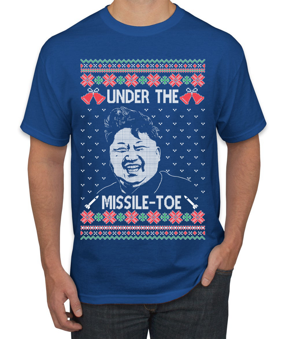 Under The Missle Toe Ugly Christmas Sweater Men's T-Shirt