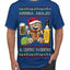 Arriba Abajo Al Centro Pa'Dentro Cheers to Health Salud Ugly Christmas Sweater Men's T-Shirt