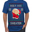 Ugly Ass Sweater Funny Santa Claus Butt Xmas Ugly Christmas Sweater Men's T-Shirt