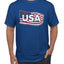 USA Winter Team Sports Fan Collection | USA Flowing Flag Sweater, Unisex Men's T-Shirt