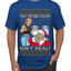 That Santa Mother F Isn't Real Ugly Christmas Sweater Men's T-Shirt