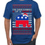 I'm Dreaming Of A Right Christmas Republican GOP  Ugly Christmas Sweater Men's T-Shirt