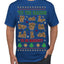 Tis' The Season To Be Naughty Unisex Ugly Christmas Sweater Men's T-Shirt
