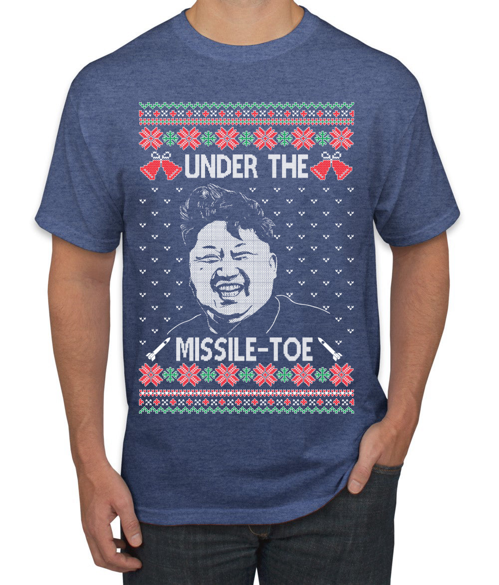 Under The Missle Toe Ugly Christmas Sweater Men's T-Shirt