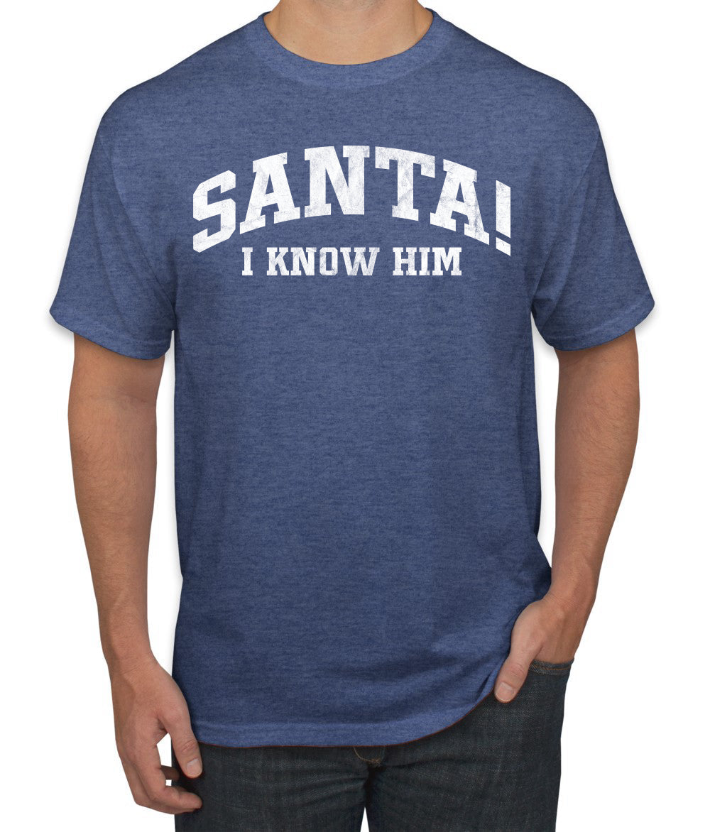 Vintage Movie Quote Santa! I Know Him Christmas Men's T-Shirt