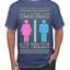 All I Want For Christmas Is For There To Be Two Genders Ugly Christmas Sweater Men's T-Shirt