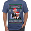 Beginning To Look Like You Miss Us Trump Carlson 24 Ugly Christmas Sweater Men's T-Shirt